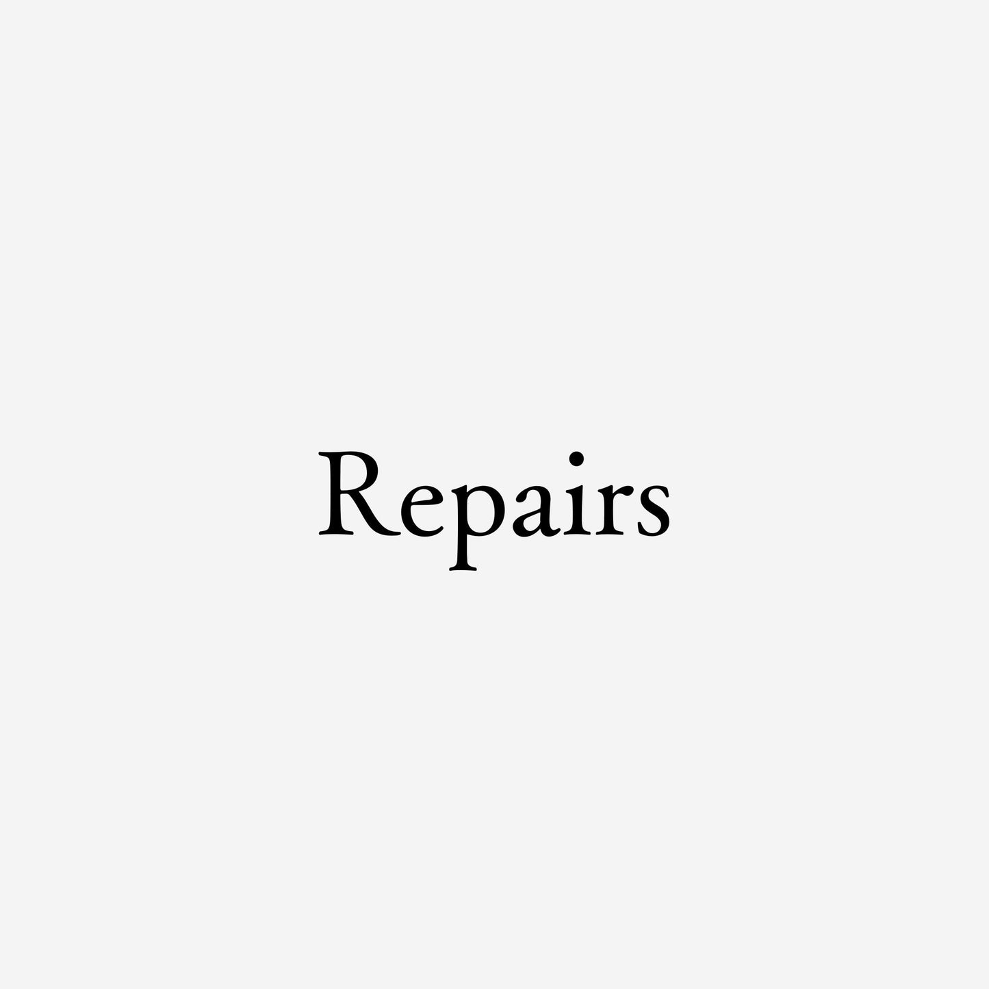 Repair Service